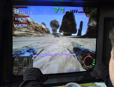 Screenshot of Star Wars arcade machine