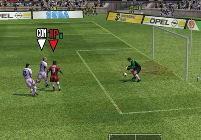 Football Computer Game graphics
