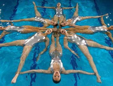 Synchronised Swimming Team