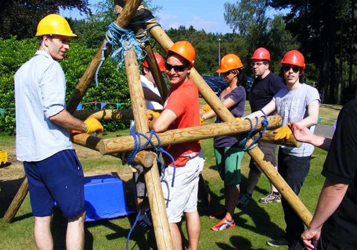 Fun team building games to play
