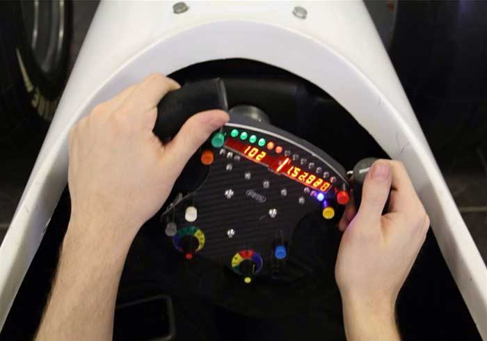 Formula 1 driving simulator