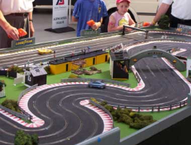 Giant Scalextric Sets
