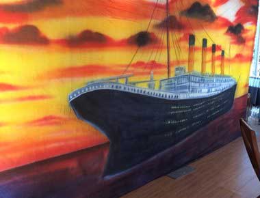 Titanic Theme Backdrops