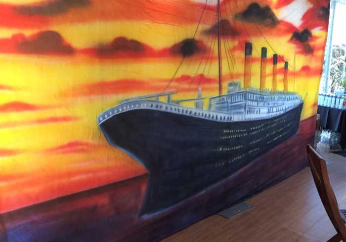 Titanic Theme Backdrops