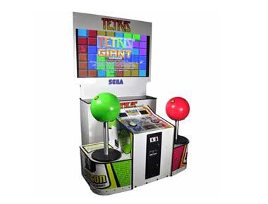 Sega Giant Tetris Arcade Machine
