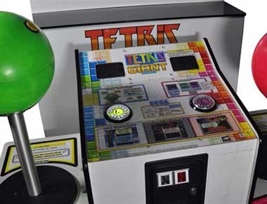 Giant Tetris Arcade Machine