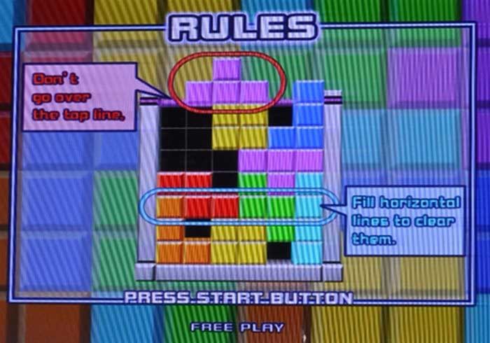 Giant Tetris Game