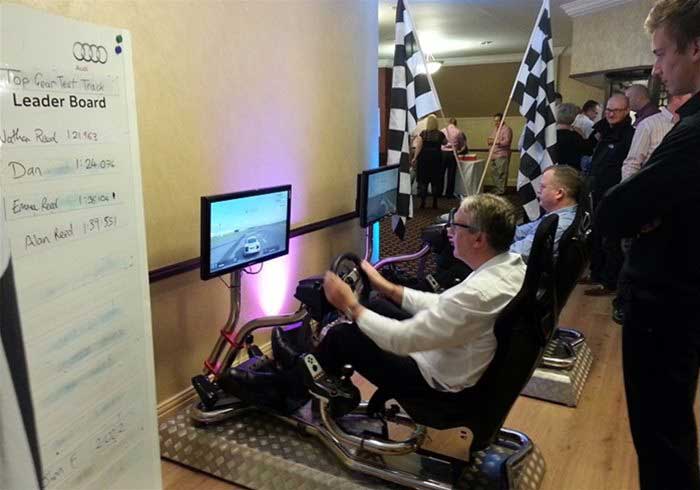 Vision Racer driving game