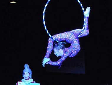 circus aerial act