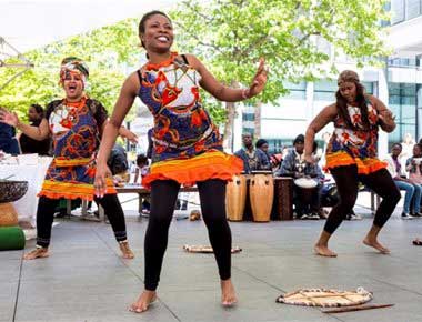 Female African Dancers