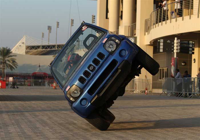 Car stunt show