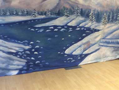 Christmas Backdrops for hire