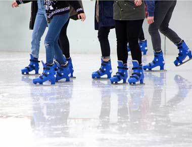 Ice rink hire