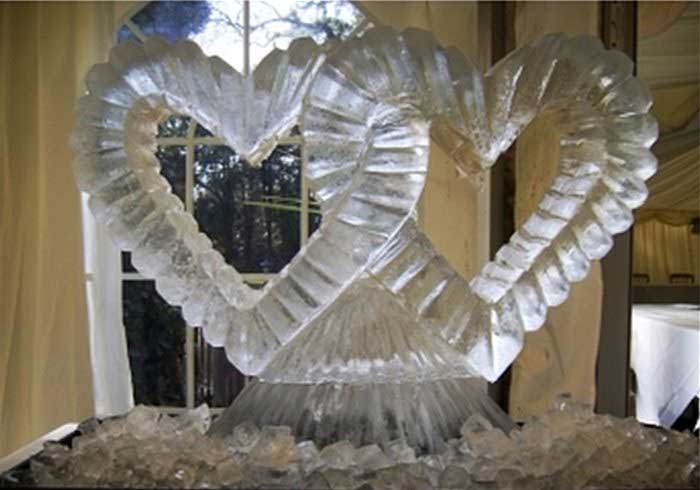 hire wedding ice sculpture