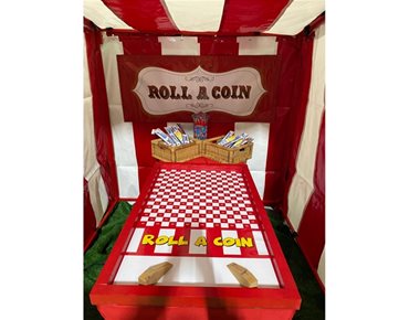 Roll A Coin Fairground Game