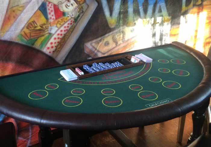 Hire Poker Table