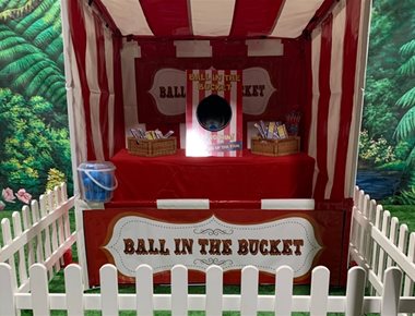 Hire Ball In Bucket Side Stall