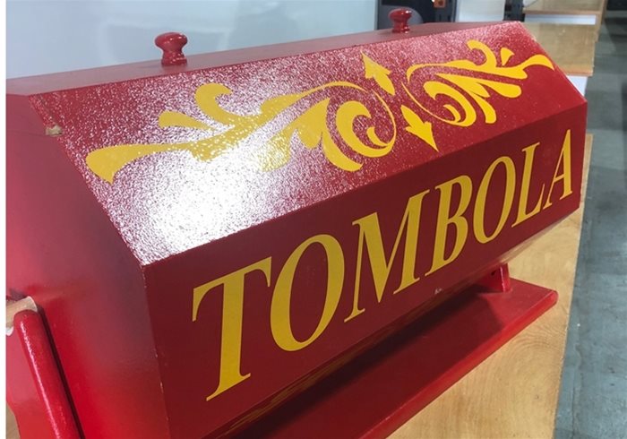 Image result for tombola machine