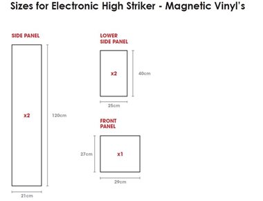 Electronic Hi Striker Specifications