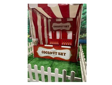 Hire Coconut Shy Funfair Side Stall