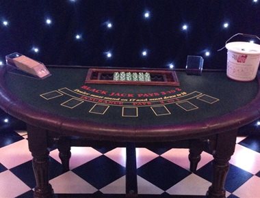 Hire Fun Casino Blackjack Table