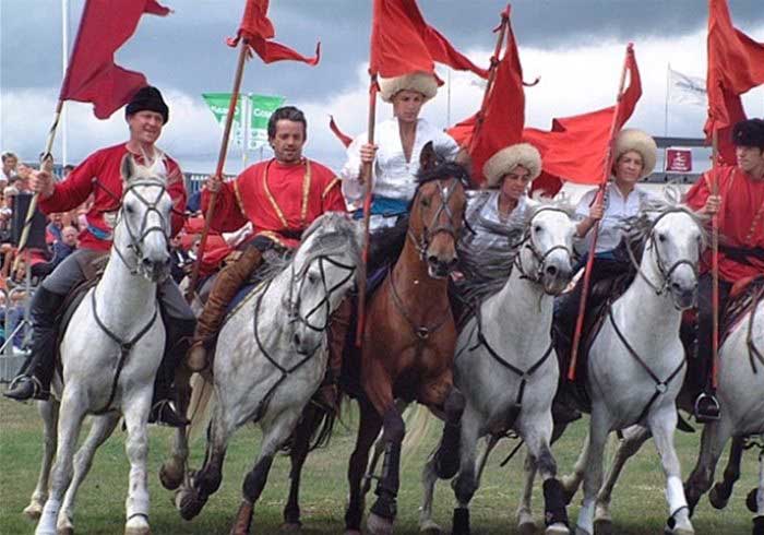 Cossack Themed Horses