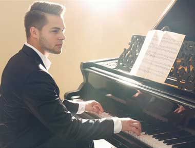 Man at a piano
