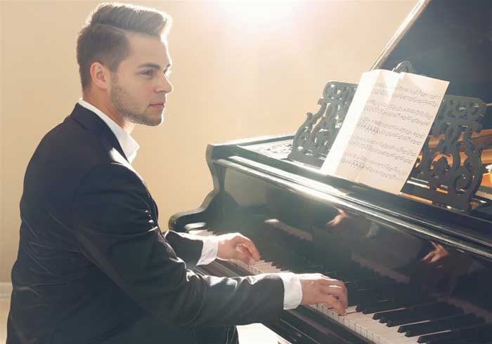 Man at a piano