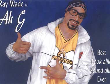 Image of a lookalike of Ali G