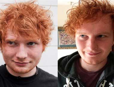 image of an Ed Sheeran Lookailke