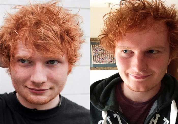 image of an Ed Sheeran Lookailke