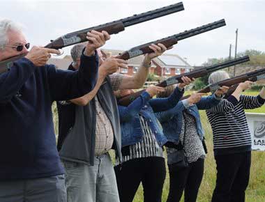 Hire Outdoor Laser Clay Pigeon Shooting