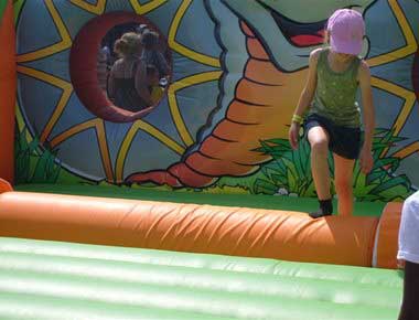 Log Roll Inflatable Fun