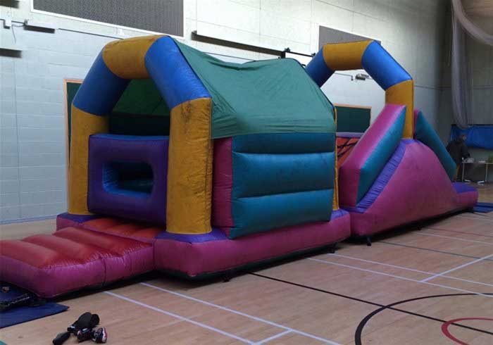 Inflatable Mini Assault Course Fun