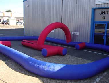 Mobile Inflatable Track