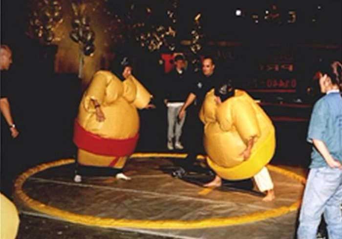 Fun sumo wrestling suits