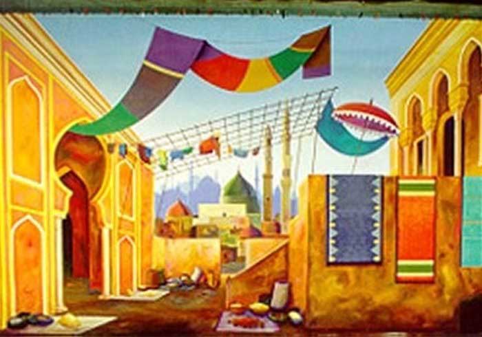 Arabian Delights Theme Backdrops